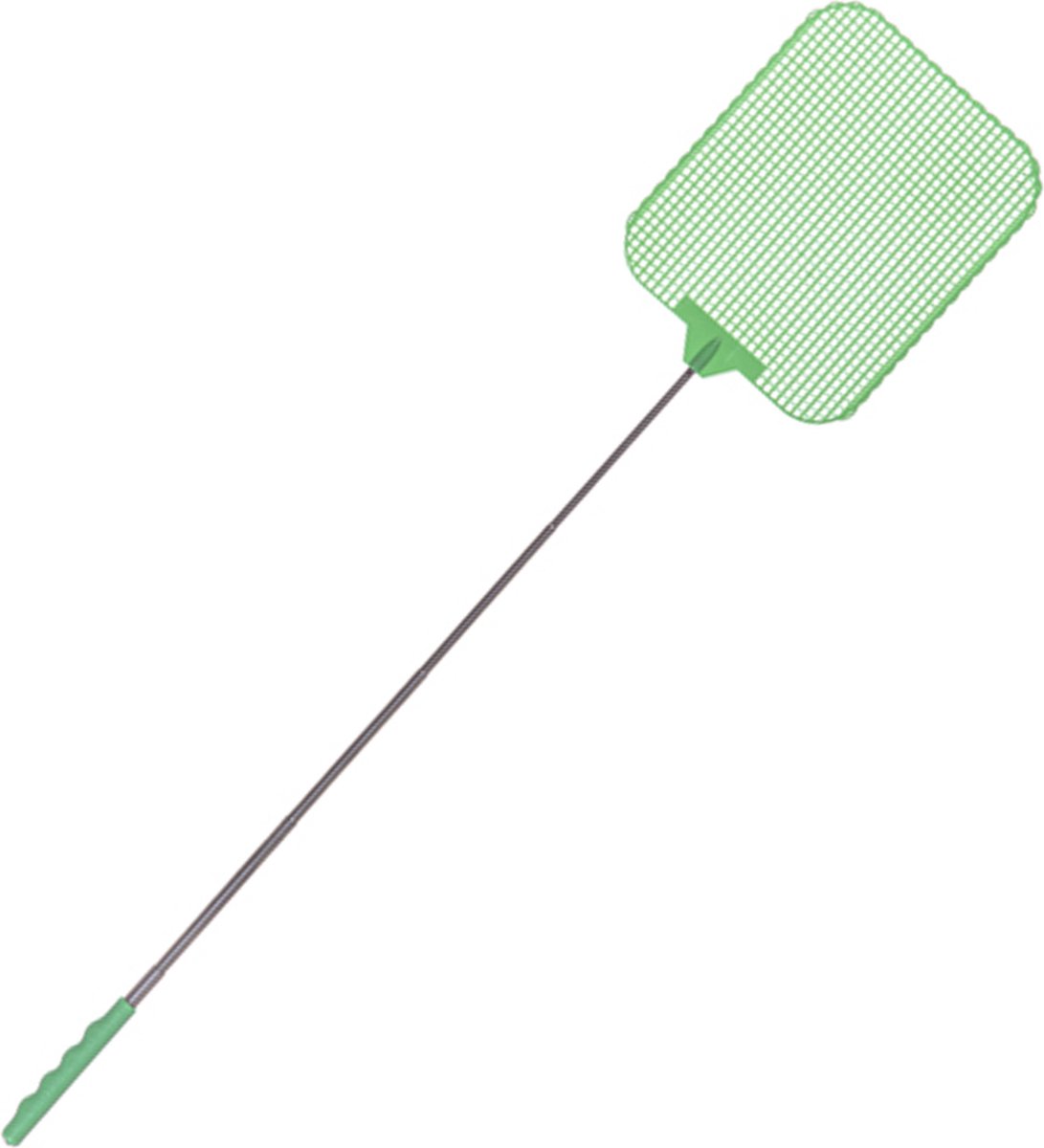 CM Vliegenmepper compact - uitschuifbaar - 35/77 cm - groen