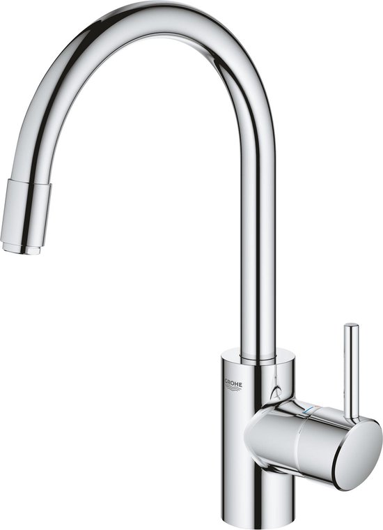 GROHE Concetto: beste keukenkraan met StarLight-chroom