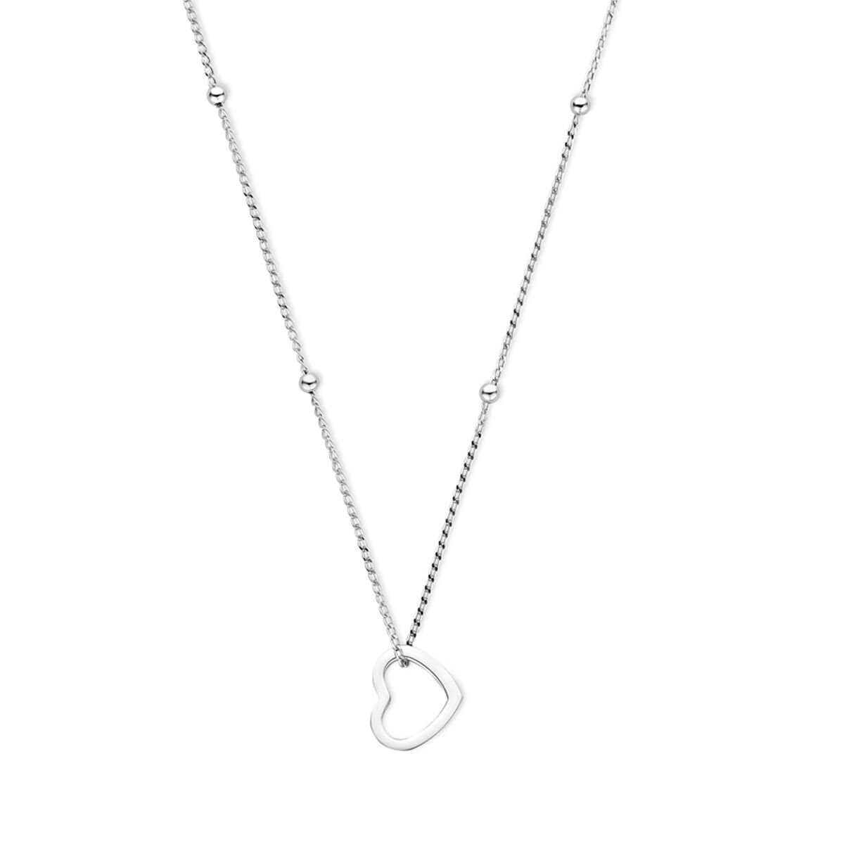 Collier hartje 41 + 4 cm