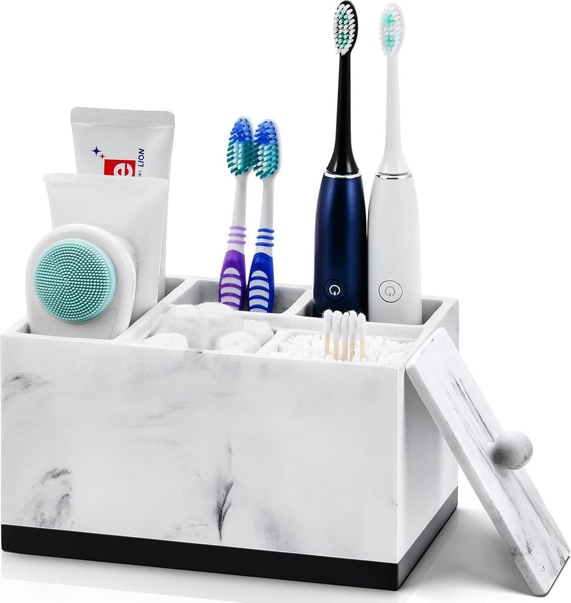 Goodivery ® Stijlvolle en Veelzijdige Organizer voor Badkamer en Keuken met Marmer Effect