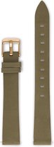 Violet Hamden Strap 14mm Olive Moss Green/Gold  -