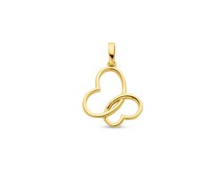 14K geelgoud hanger vlinder 4029491
