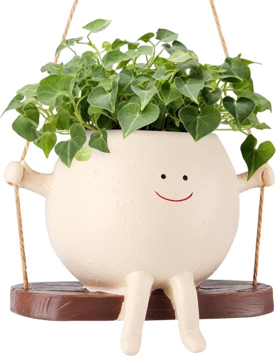 5 stuks Conch Plant Pot Decoratieve Hangende Lucht Plant Pot Zee-Egel