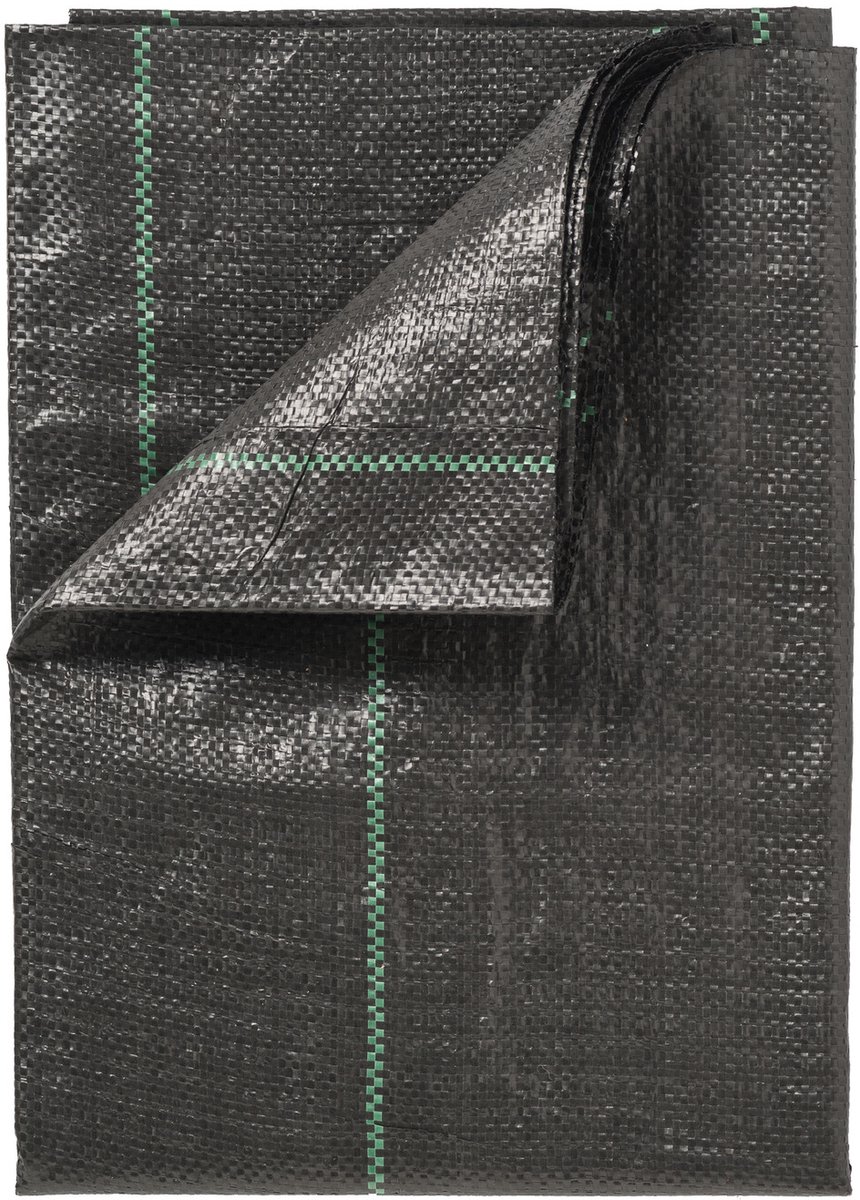 Nature - Gronddoek - Kleine Moestuinbak - zwart - 134x84cm
