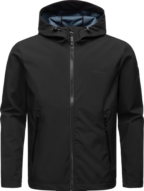 Bergans Giacca con Cappuccio Uomo - Vaagaa Softshell - nero