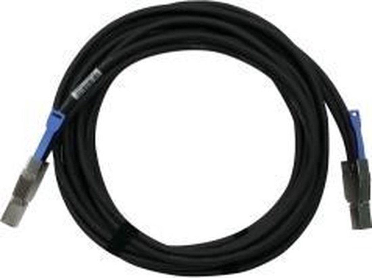 QNAP CAB-SAS30M-8644 Serial Attached SCSI (SAS)-kabel Zwart 3 m