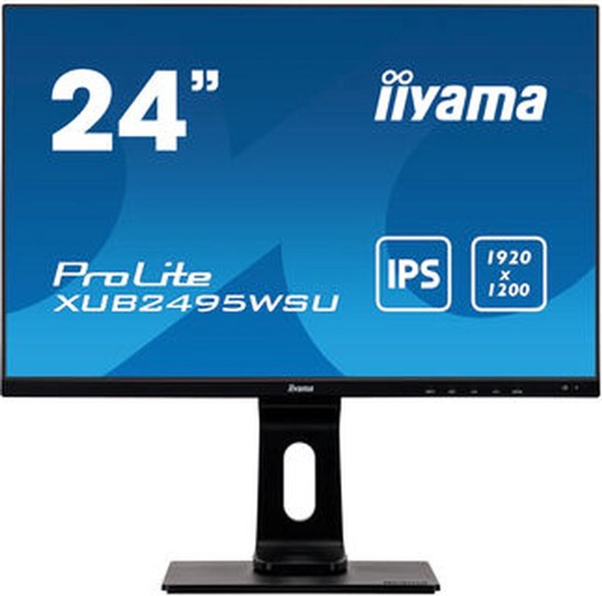 iiyama ProLite XUB2495WSU-B3 computer monitor 61,2 cm (24.1") 1920 x 1200 Pixels WUXGA LED Zwart