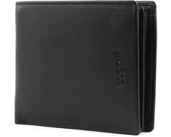 bugatti Portemonnee Vertice Coin Wallet 11CC Black Zwart