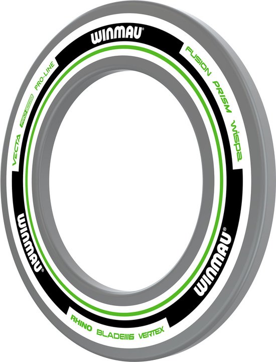Winmau Advance White Green Dart Surround van Winmau — afbeelding 2