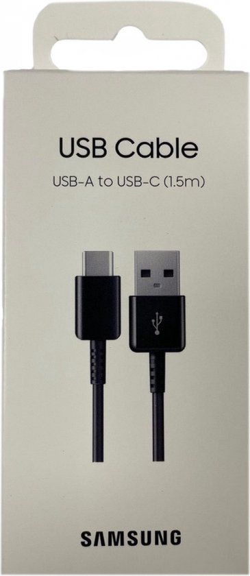 Samsung datakabel - oplaadkabel - USB-C - 1.5m - Zwart