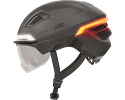 Fietshelm ABUS HYP-E ACE volcano titan L - 57-61 cm - zwart - Geschikt voor gebruik op speed pedelecs - elektrische fietsen - snorfietsen - NTA-8776 745 g