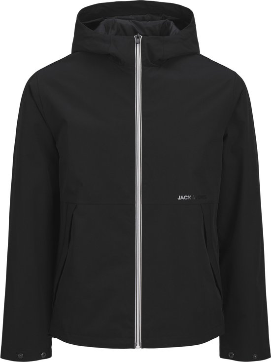 JACK&JONES JJADAM LIGHT JACKET HOOD Heren Jas - Black