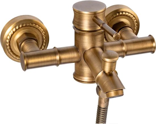 OLYMPIA TRADITIONAL DE LUXE THERMOSTATISCHE BADMENGKRAAN MET HANDDOUCHE