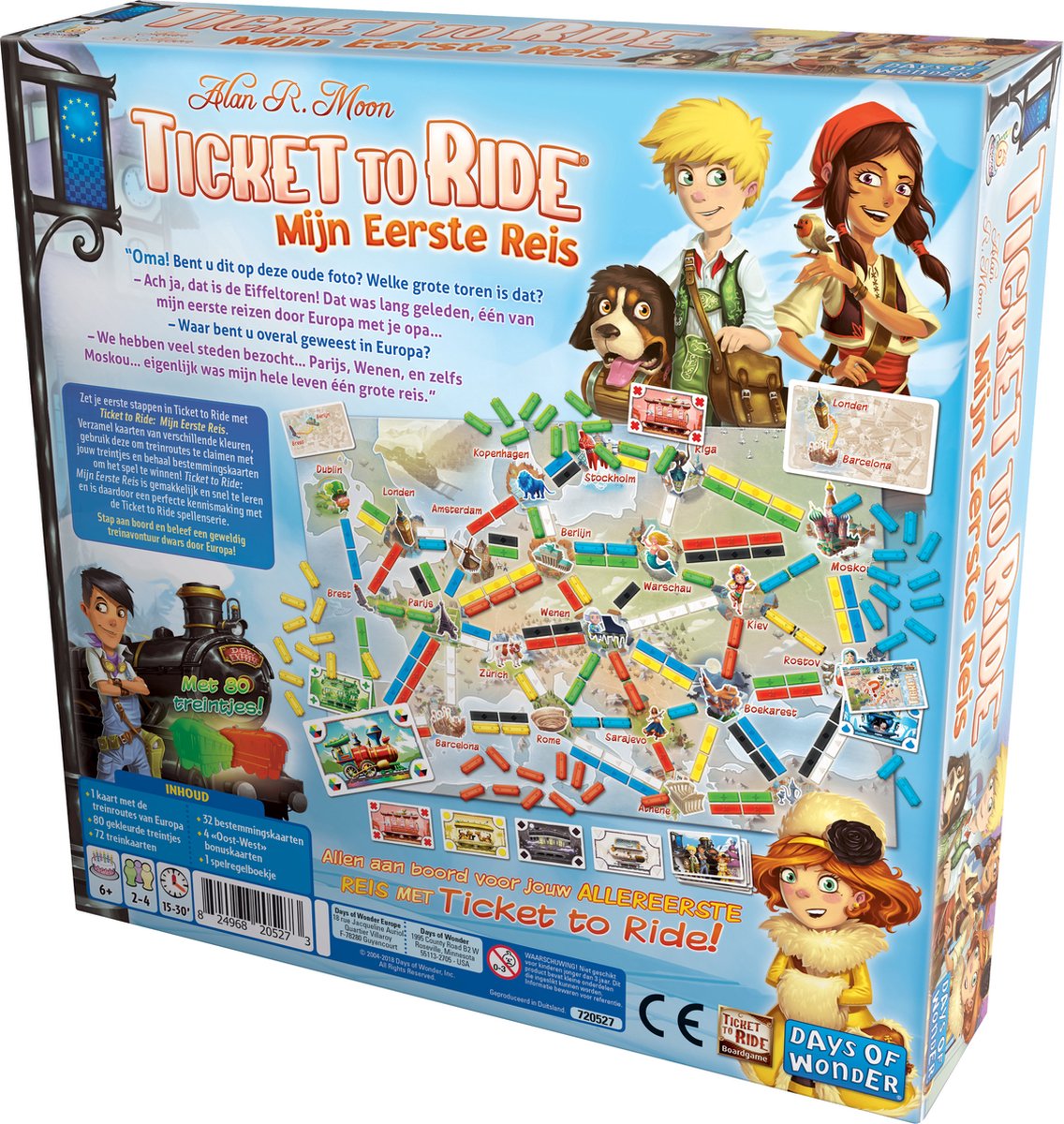 Days of Wonder - Ticket to Ride Mijn Eerste Reis - Bordspel Junior — afbeelding 11