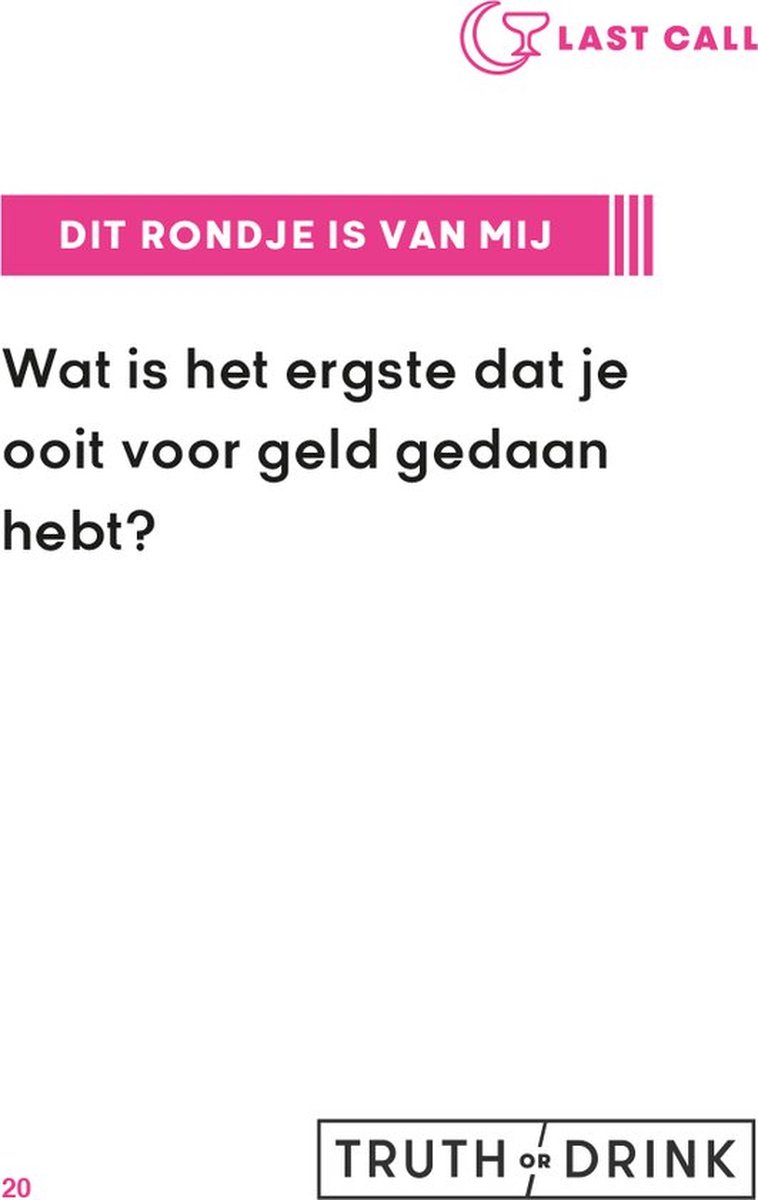Truth or Drink - Guilty Pleasures - Nederlandstalig Kaartspel van CUT — cadeau in Partyspellen - foto 4