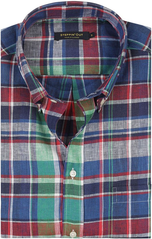Chemise Steppin' Out Linen Check Multicolore - Taille 3XL - Homme