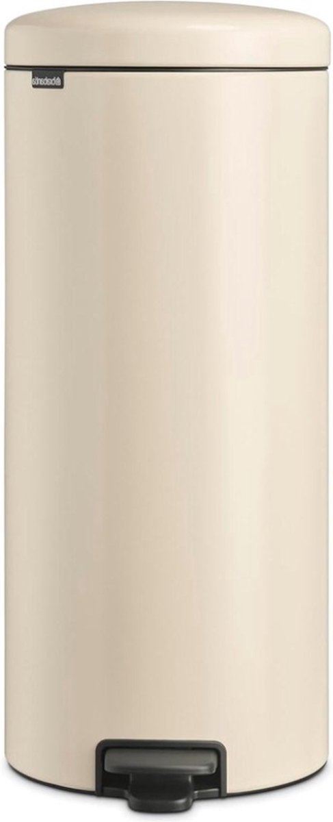 Goedkoopste Prullenbak Kunststof Binnenemmer Soft Beige 30 Liter voor huisafval - Koop nu! pedaalemmer 50 liter