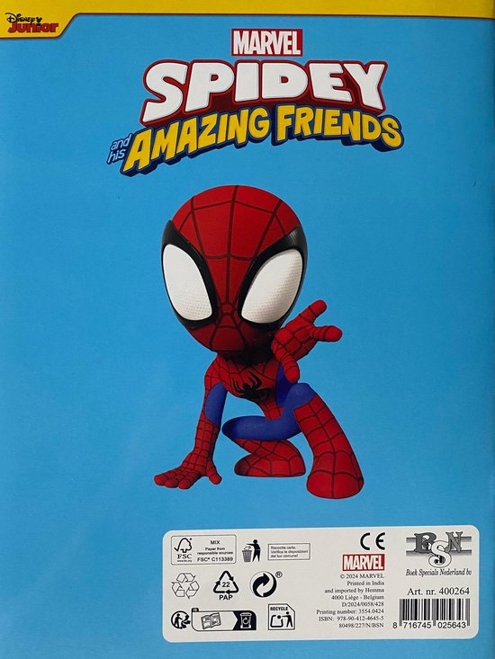 Spiderman Livre De Coloriage Sans Désordre Pour Enfants – Ensemble De Jouets De Voyage Pour Tout-petits Avec Tampon De Coloriage à Encre Imagine, Marqueurs Et Ensemble D'activités