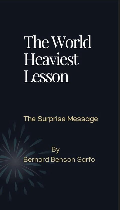 The World Heaviest Lesson - cover