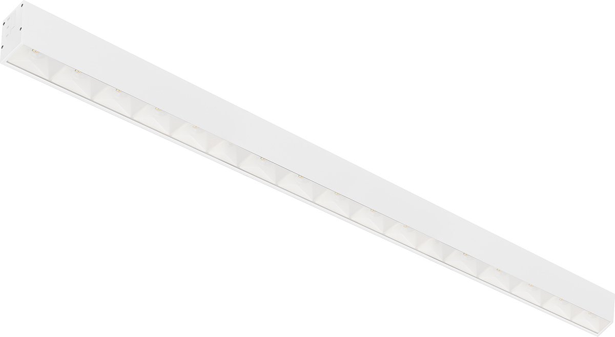Lineaire LED Hanglamp - Lijnverlichting - Kozolux Tina - 40W 4600lm - Aanpasbare Lichtkleur 3in1 CCT - 120cm - Wit