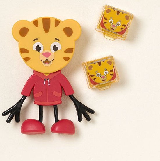Glo Pals Daniel Tiger set - Light up cubes - Character + light up cubes van Glo Pals — afbeelding 4
