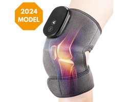 Pro Comfort Knie Massage Apparaat - Draadloos - Knie - Schouder - Elleboog - Kniebrace - Artrose - Grijs