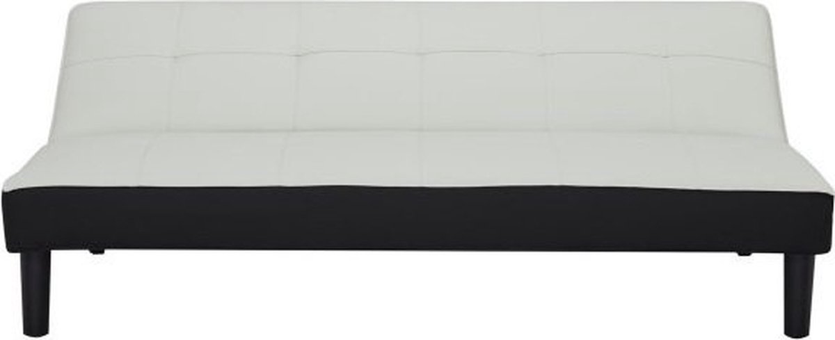 Pure Garden & Living Slaapbank Dublin - 1 persoons - Logeerbed - Uitklapbaar - Polyester - 2,5-zits - Zetelbed - 77 x 179 x 93,5cm - Wit