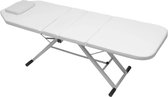 Luxe Therapeutisch Massagetafel – Verstelbaar, Ergonomisch & Comfortabel – Massagebed - Behandeltafel - Behandelbank - Voor Thuis & Professioneel Gebruik - Opvouwbaar - Wit
