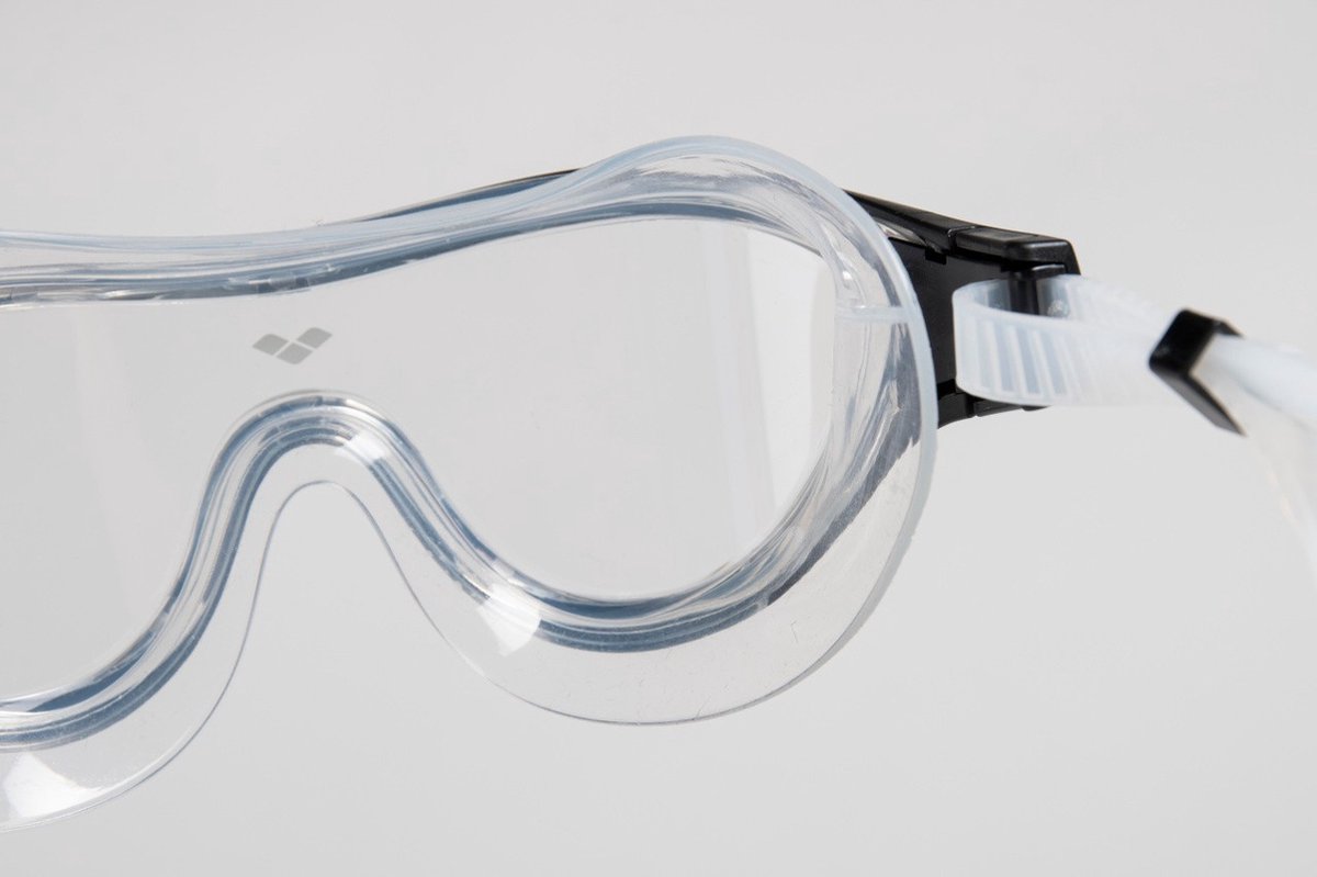 ARENA | The One Mask clear - black - transparent — afbeelding 7