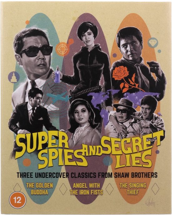 SUPER SPIES AND SECRET LIES: Three Undercover Classics from Shaw Brothers (Eureka Classics) Limited Edition Two-disc Blu-ray
