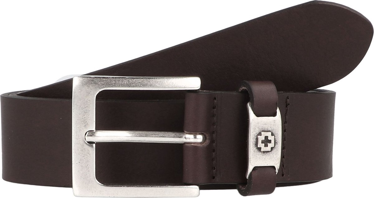 Strellson Riem Leer - Jongens - 110 cm - dark brown