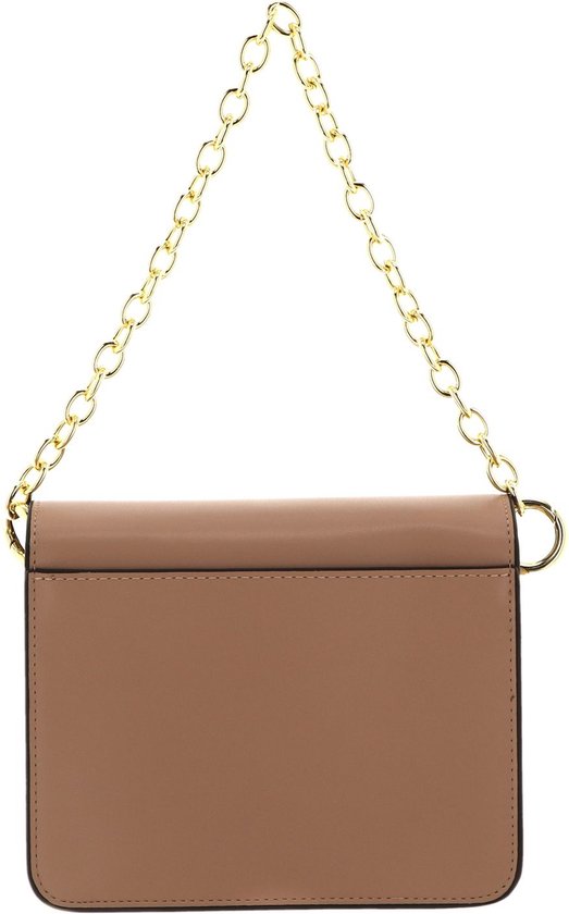 SEIDENFELT MANUFAKTUR Sac à épaule Sac à épaule bandoulière Nees Crossbody Bag Dark Sand / Gold Marron clair