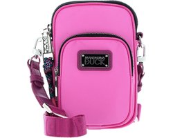 MANDARINA DUCK Telefoontasje Schoudertas Style Phone Holder Pink Bubble Roze