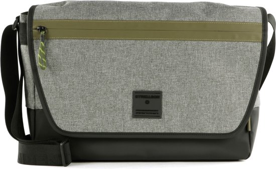 strellson Sac à épaule bandoulière Sac d'ordinateur portable pour ordinateur portable Northwood 2.0 Dorian Messenger Light Grey Gris