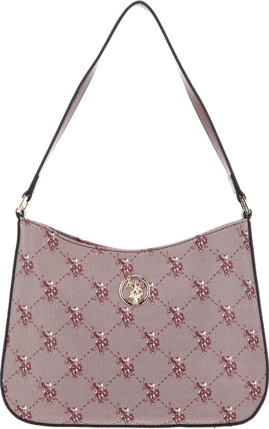 U.S. POLO ASSN. Sac à épaule Hampton Hobo Bag Brick Terracotta