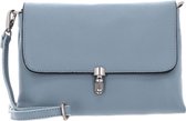 FREDsBRUDER Cuir Sac à épaule bandoulière Sha Na Na Shoulderbag Dusty Blue Bleu clair