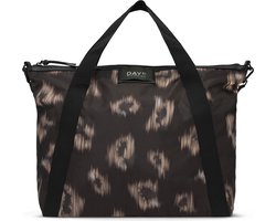 DAY ET Schoudertas Reistas Day Gweneth RE-P Ikat Crossbody Bag Black Zwart Beige