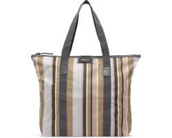 DAY ET Schoudertas Day Gweneth RE-P Stripe Shoulder Bag Tigers Eye Beige Bruine