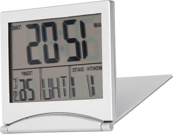 Control de voz digital LCD despertador termómetro digital amanecer decorativo re Control de voz digital LCD despertador termómetro digital amanecer decorativo re