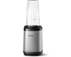 Philips Blender HR2764/00 - Beker met Drinkdeksel 700ml - 800 Watt - Smoothie Maker - RVS Tritan - Zilver Philips Blender HR2764/00 - Beker met Drinkdeksel 700ml - 800 Watt - Smoothie Maker - RVS Tritan - Zilver