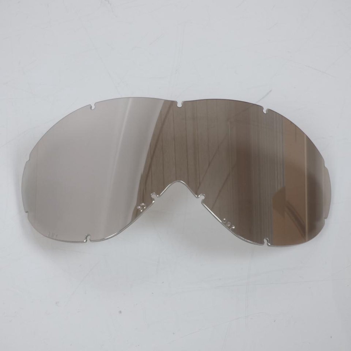 single screen spiegel platinum goggle cross smith sonic voor motor quad nieuw