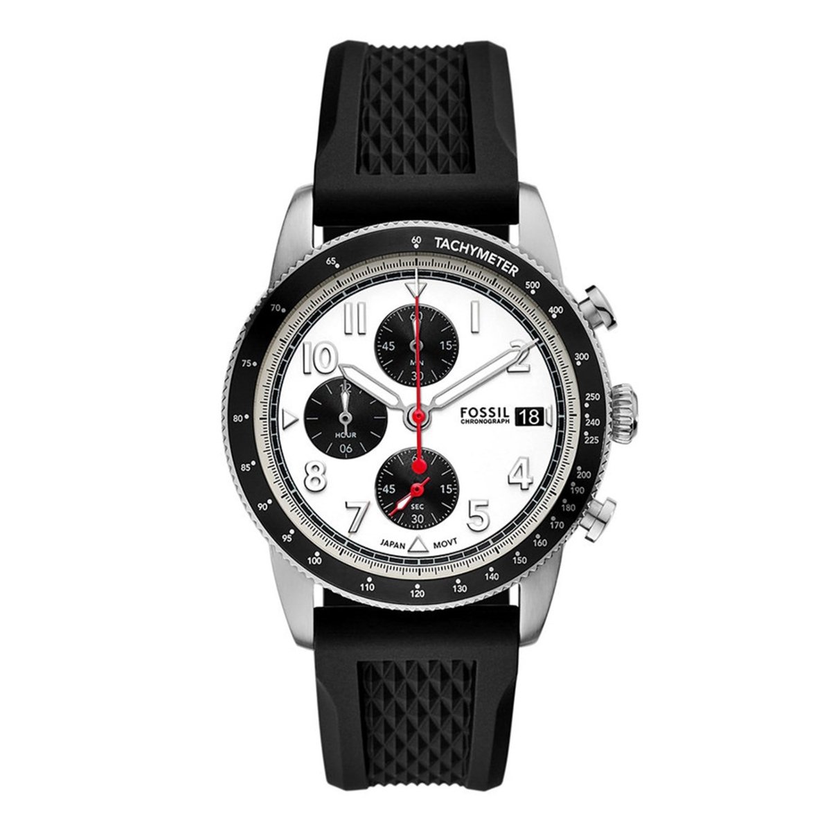 Fossil Sport Tourer FS6087 - Herenhorloge - Ø 42 MM
