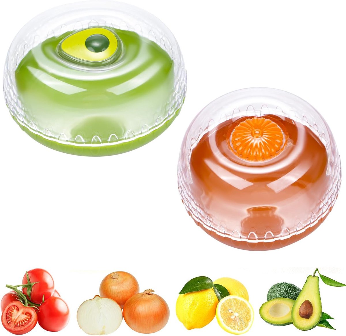 Handige Voedselbewaarcontainers voor Versheid van Groenten en Fruit in de Koelkast