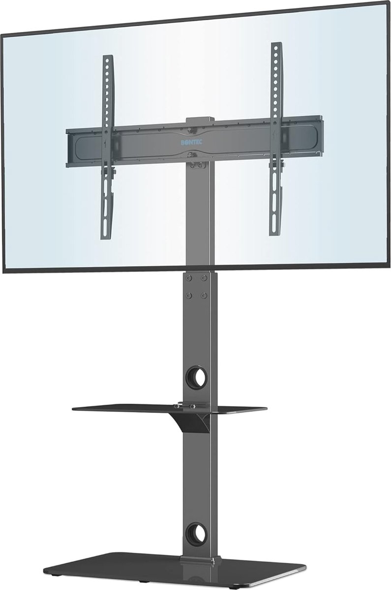 Verstelbare TV-vloerstandaard voor 30-70 inch Fernseher met VESA 600x400 en Kabelbeheer