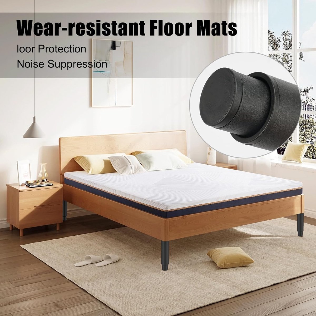 Op zoek naar nieuwe poten voor jouw bed of boxspring