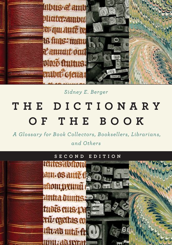 The Dictionary of the Book - cover