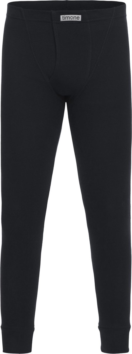 Timone Kinderen Thermobroek - Sport - Lang - Sporbroek - Katoen - TI-SS-PantsKids - Zwart - 116