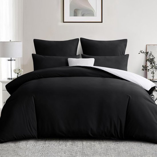 douceur d'Intérieur Cassia Bettwäschegarnitur, 3-teilig (260 x 240 cm), wendbar, 100% Baumwolle