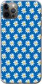 Madeliefjes patroon, Blauw