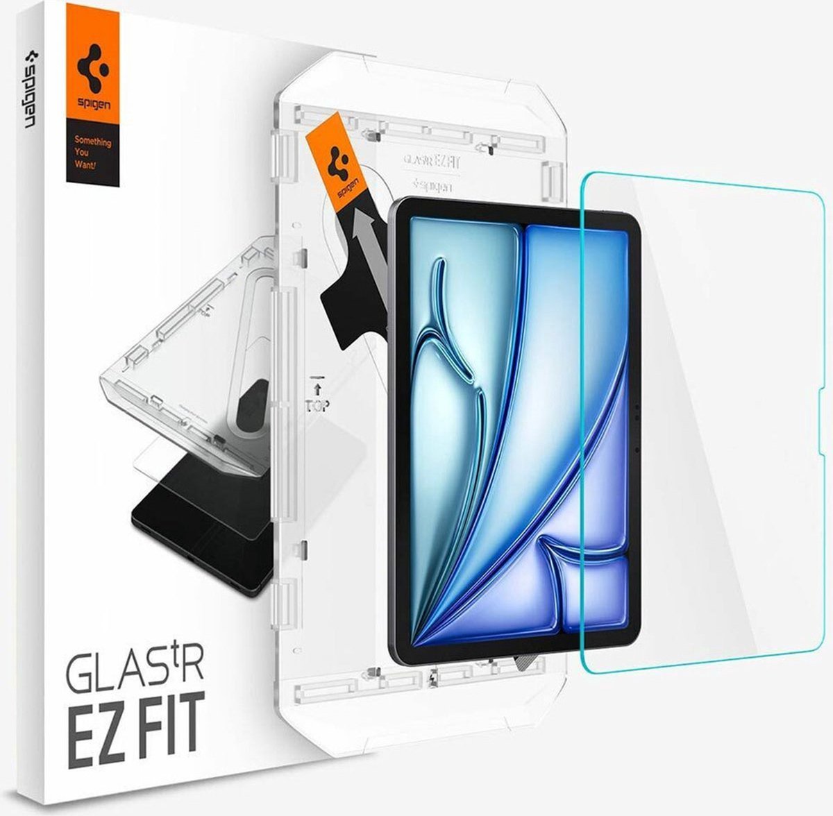 GEHARD - GLAS - SPIGEN GLAS.TR "EZ FIT" IPAD AIR - 11 - 6 / 2024 - HELDER